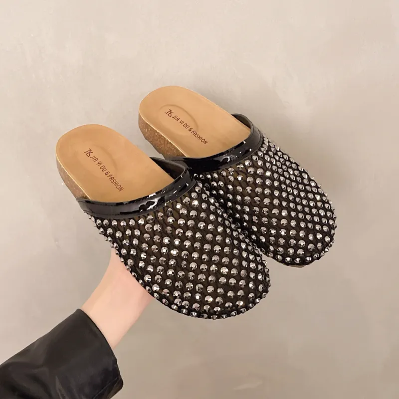 Puppytown Abrasion Resistant Slip Resistant Closed Toe Slippers Women's-1