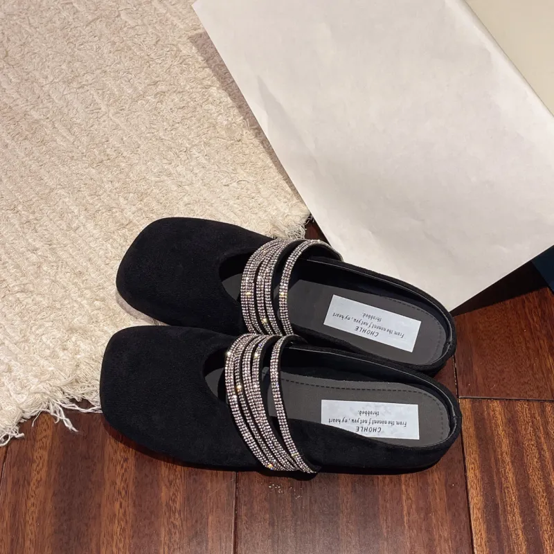 Puppytown Slip Resistant Abrasion Resistant Closed Toe Slippers Women's-10