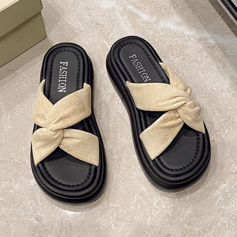 Puppytown Slip Resistant Odor Resistant Cushioning Slide Slippers Women's-2