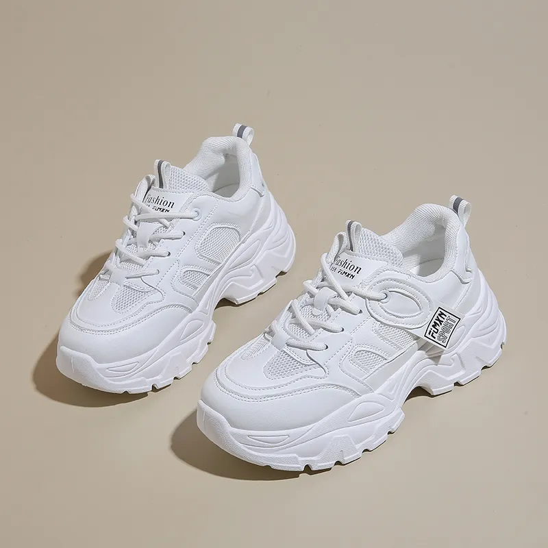 Puppytown Anti Slip Wear Resistant Low Top Chunky Sneakers Women's-5