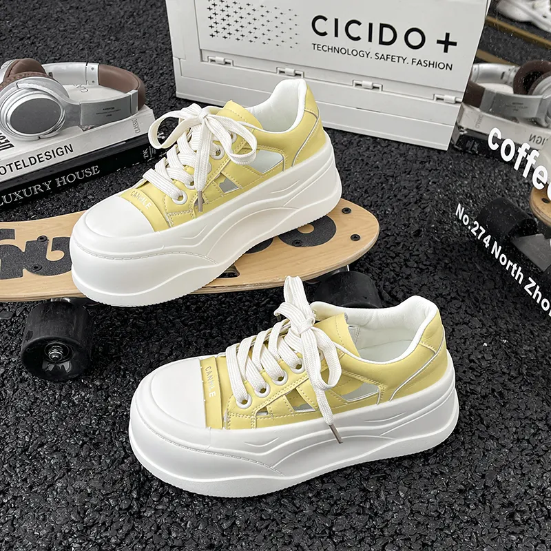 Puppytown Slip Resistant Low Top Skateboard Shoes Women's-10