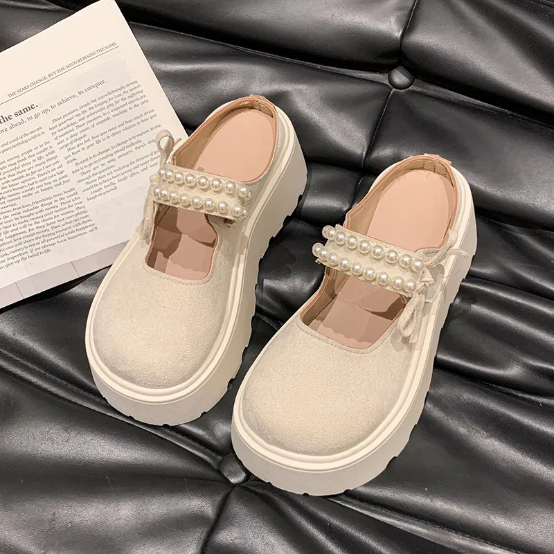Puppytown Rubber Sole Slip Resistant Abrasion Resistant Closed Toe Slippers Women's-12