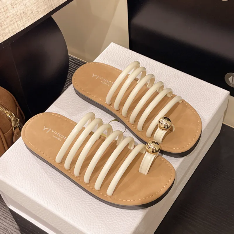 Puppytown Rubber Sole Slip Resistant Odor Resistant Abrasion Resistant Slide Slippers Women's-10