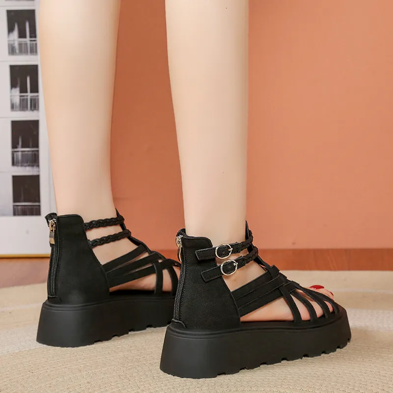 Puppytown Roman Sandals 4CM Women's-4