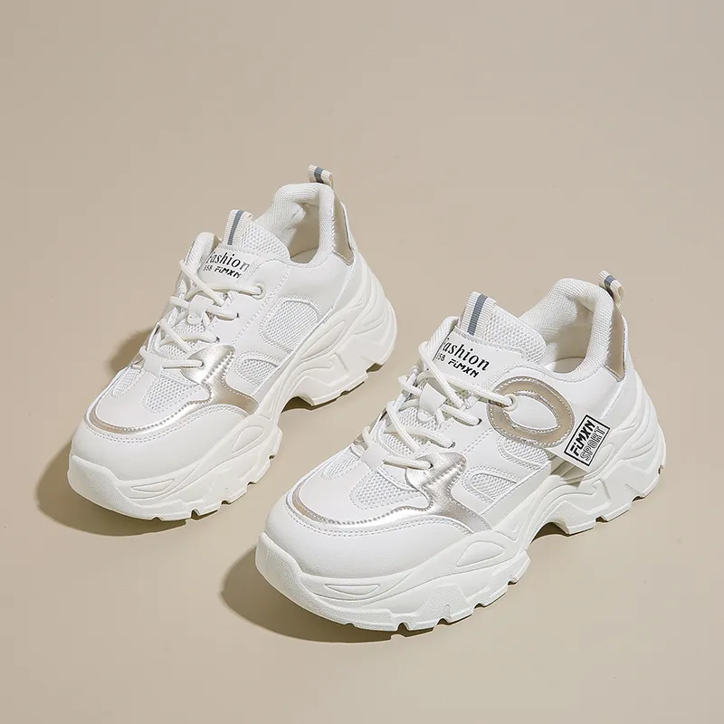 Puppytown Anti Slip Wear Resistant Low Top Chunky Sneakers Women's-9
