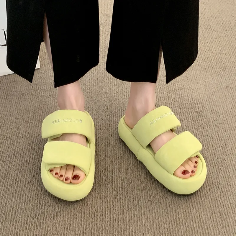 Puppytown Slip Resistant Abrasion Resistant Slide Slippers Women's-10