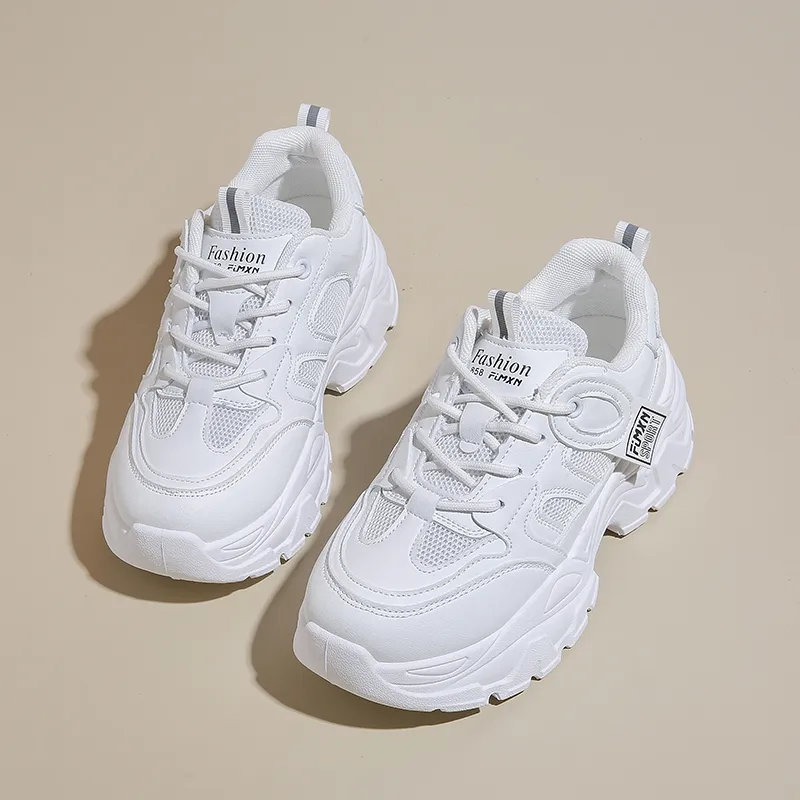 Puppytown Anti Slip Wear Resistant Low Top Chunky Sneakers Women's-6