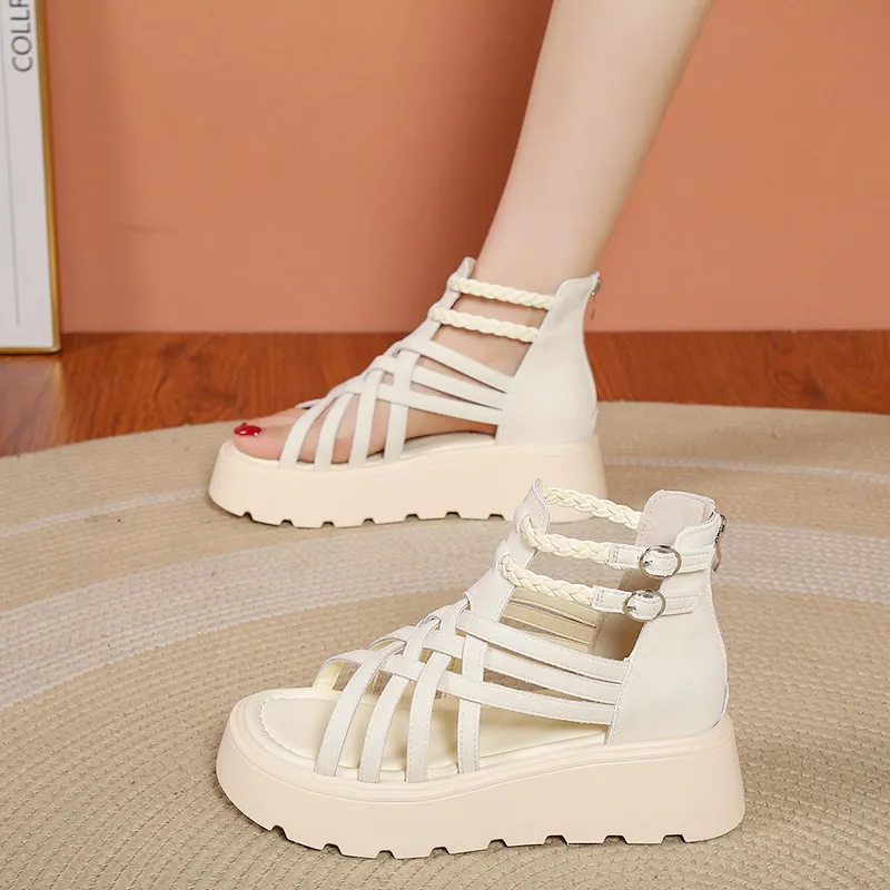 Puppytown Roman Sandals 4CM Women's-6