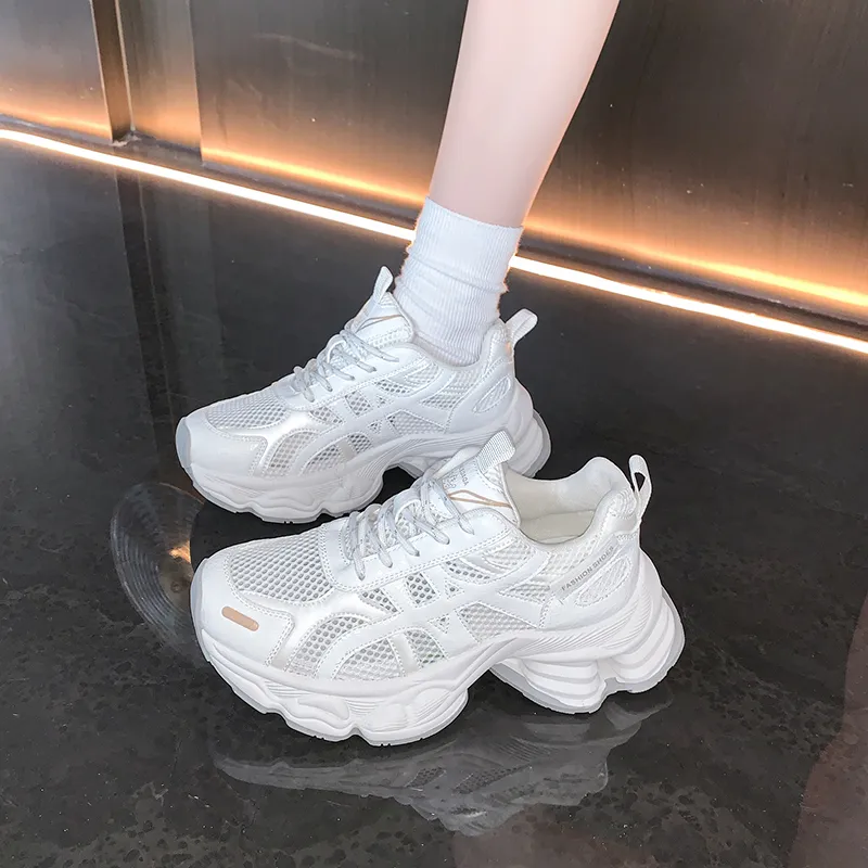 Puppytown Waterproof And Breathable Low Top Chunky Sneakers Women's-3