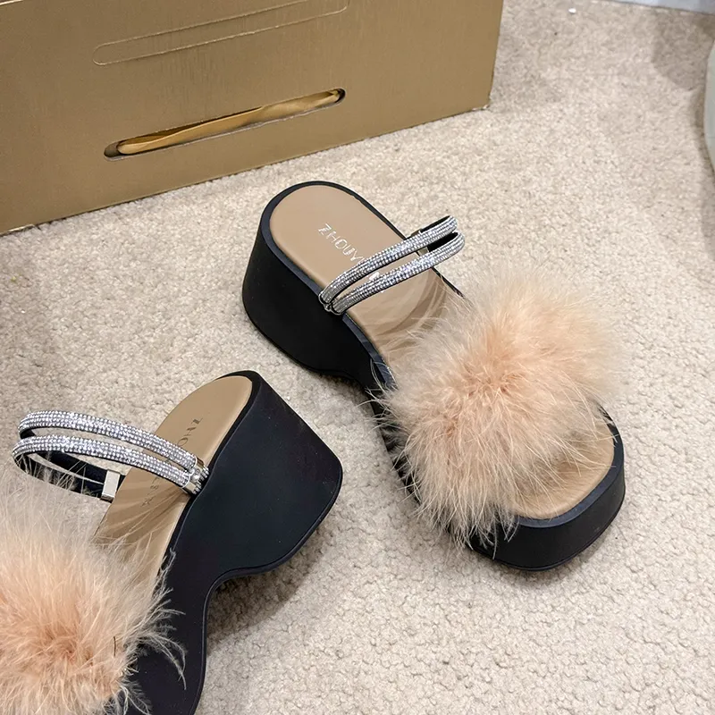 Puppytown Slip Resistant Quick Dry Slide Slippers Women's-10