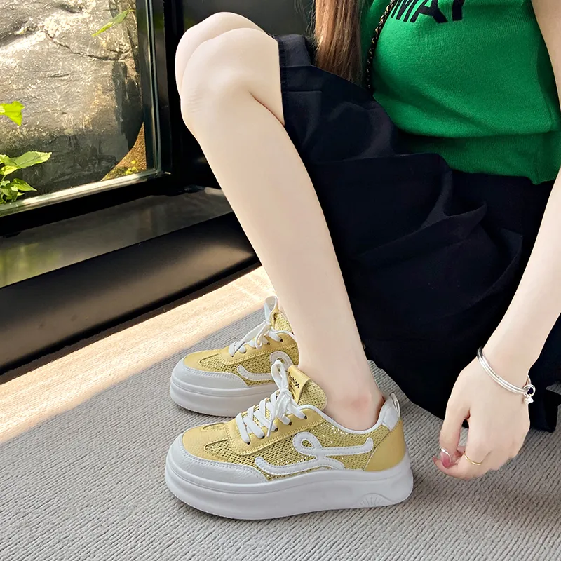 Puppytown Anti Slip Wear Resistant Low Top Skateboard Shoes Women's-5