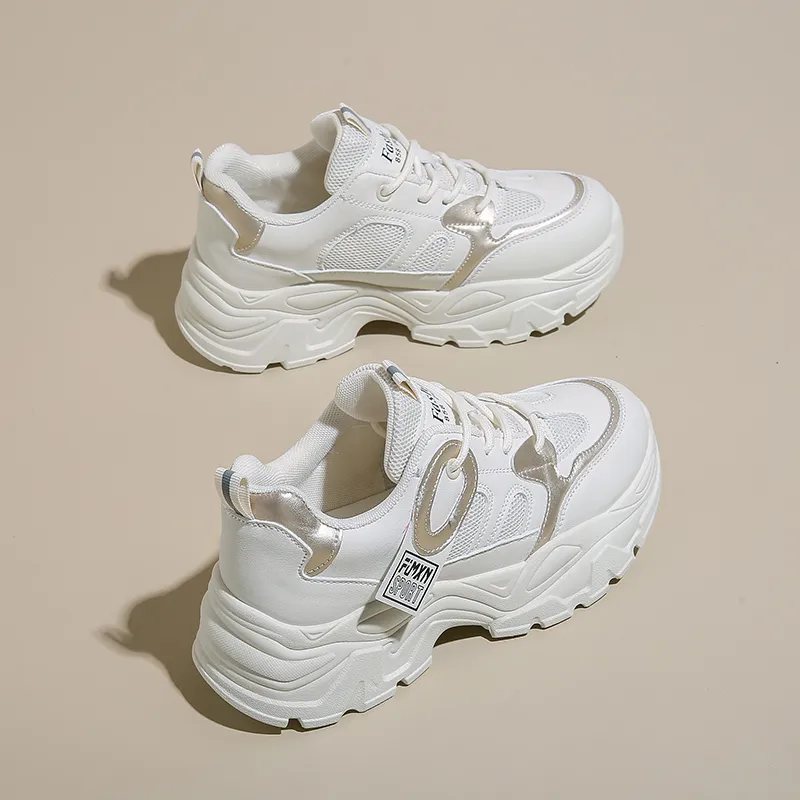 Puppytown Anti Slip Wear Resistant Low Top Chunky Sneakers Women's-11
