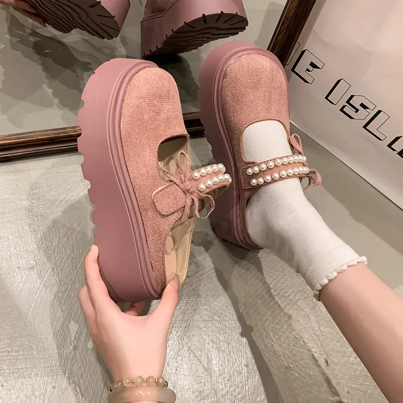 Puppytown Rubber Sole Slip Resistant Abrasion Resistant Closed Toe Slippers Women's-16