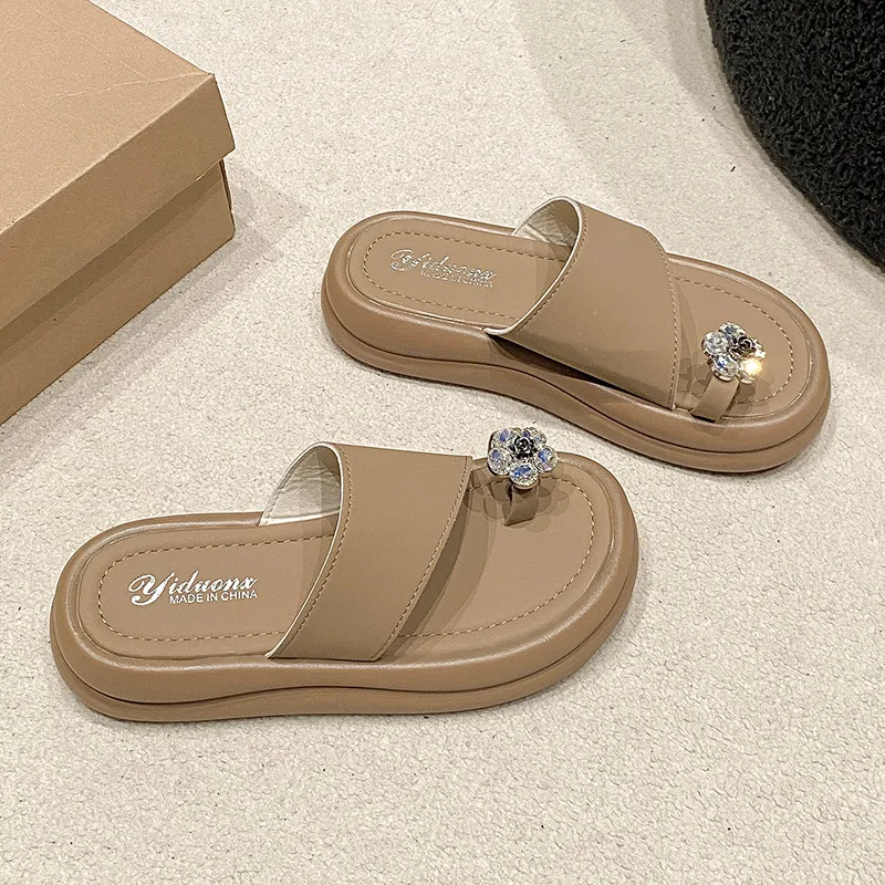 Puppytown Slip Resistant Odor Resistant Slide Slippers Women's-10