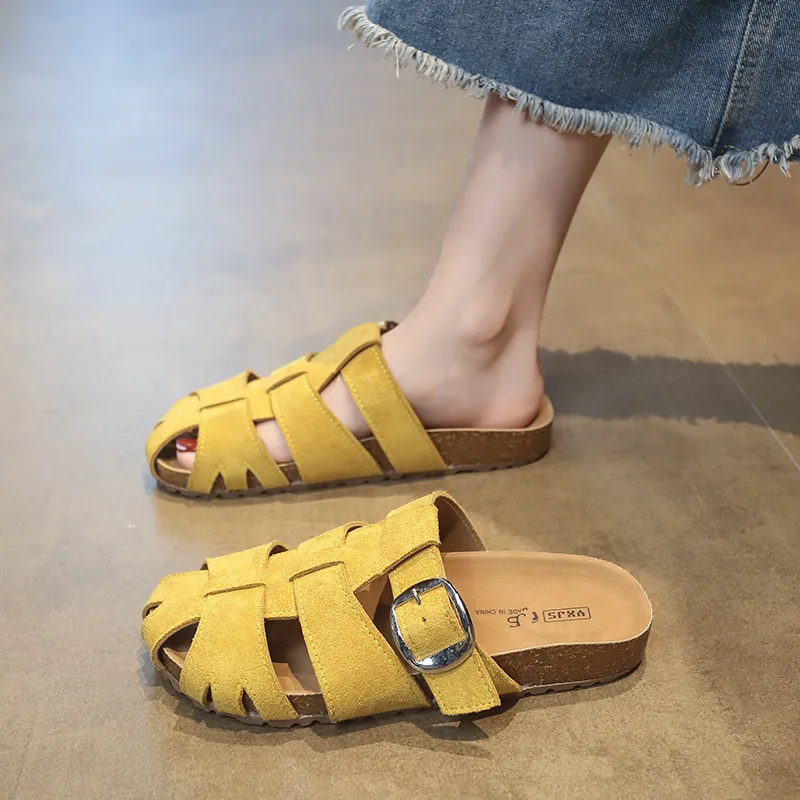 Puppytown Rubber Sole Slip Resistant Abrasion Resistant Closed Toe Slippers Women's-3