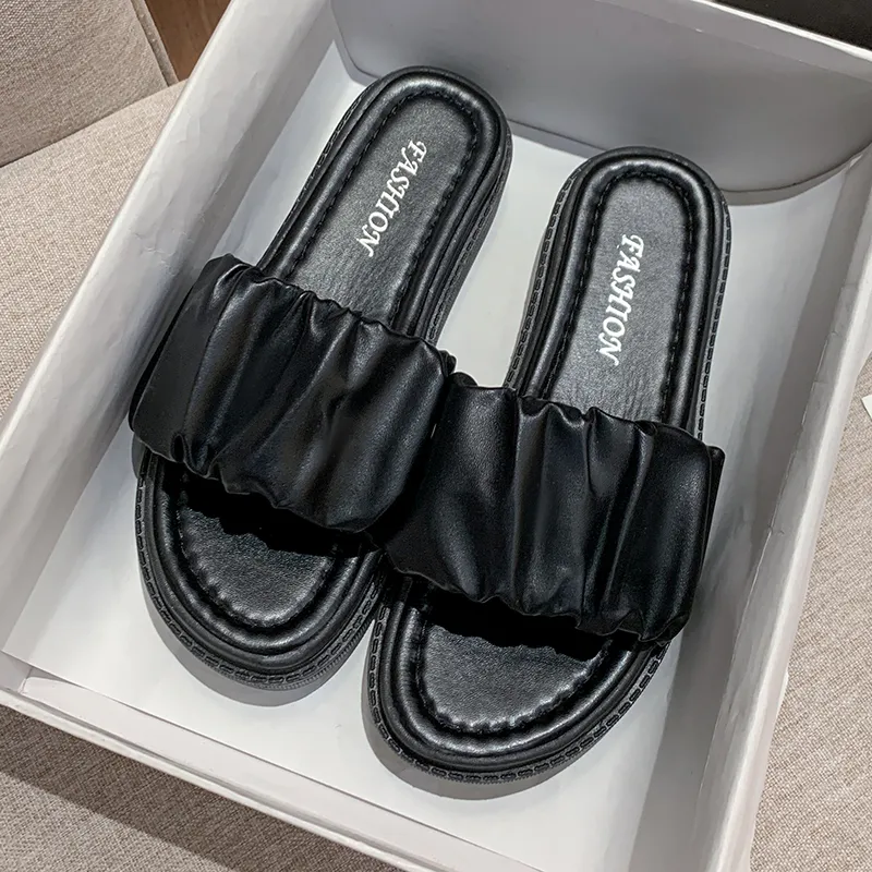 Puppytown Rubber Sole Slip Resistant Abrasion Resistant Slide Slippers Women's-3