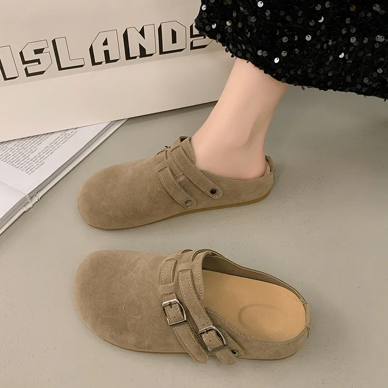 Puppytown Odor Resistant Abrasion Resistant Slip Resistant Wrap toe Slippers Women's-3