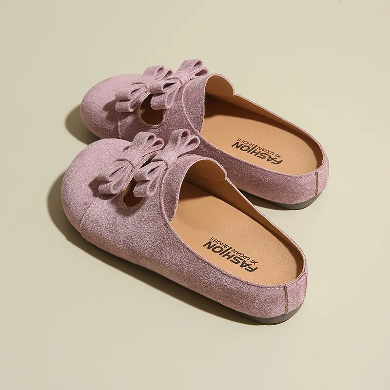 Puppytown Rubber Sole Slip Resistant Abrasion Resistant Wrap toe Slippers Women's-2