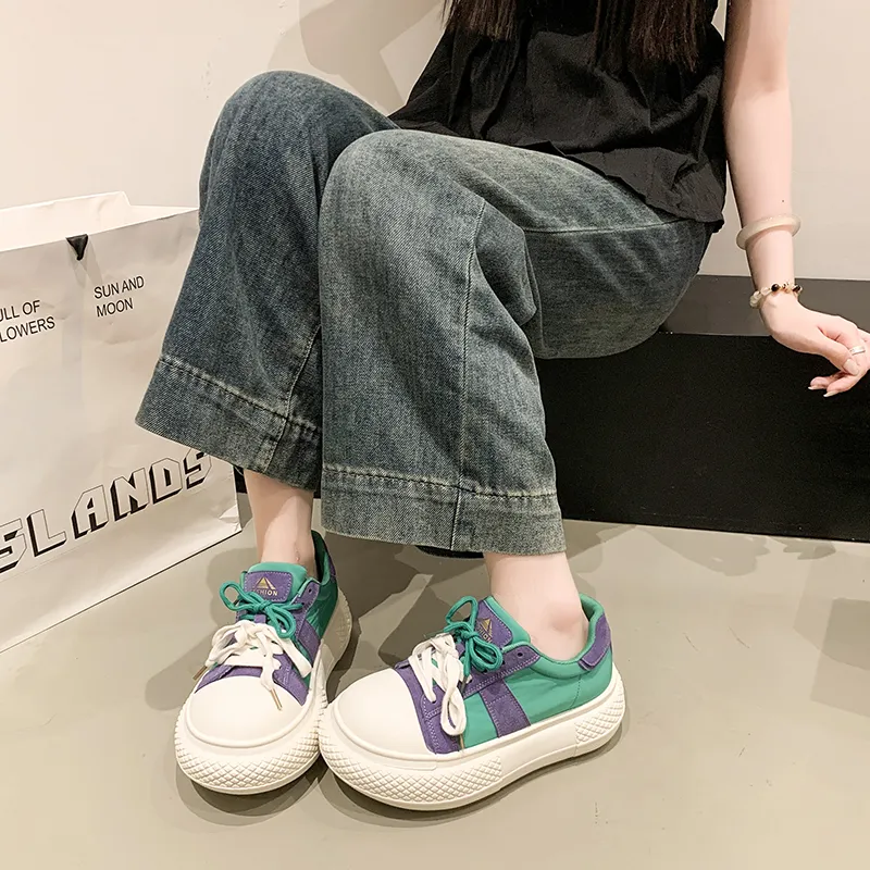 Puppytown Anti Slip Wear Resistant Low Top Casual Shoes Women's-11