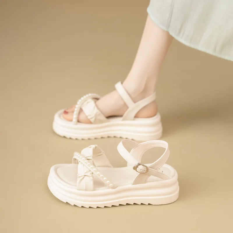 Puppytown Roman Sandals 5cm Women's-2