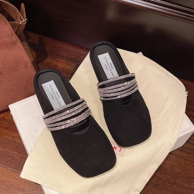 Puppytown Slip Resistant Abrasion Resistant Closed Toe Slippers Women's-9