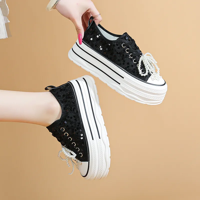 Puppytown Slip Resistant Waterproof Low Top Skateboard Shoes Women's-9