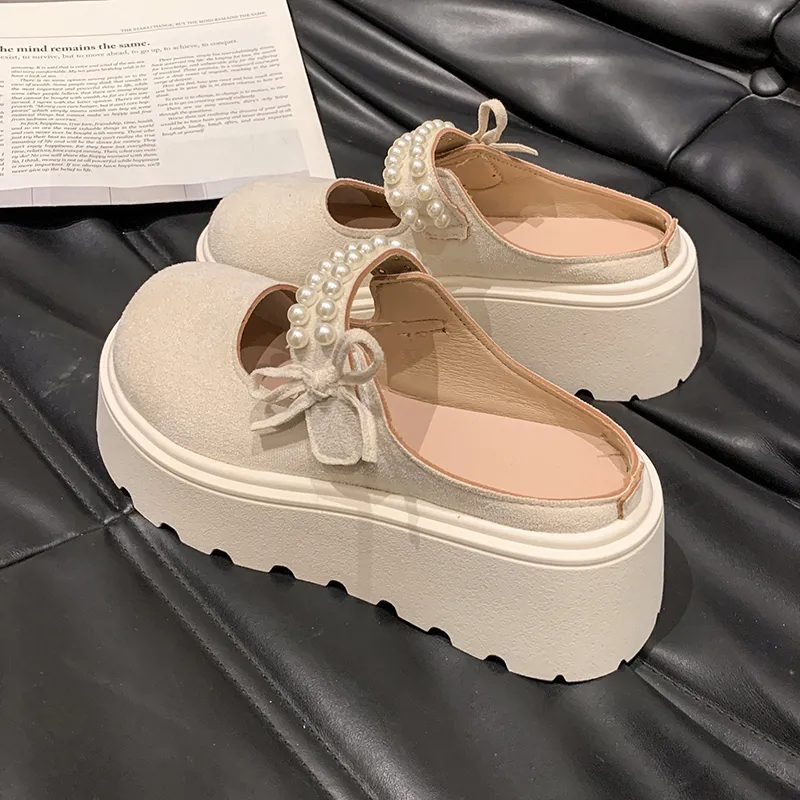 Puppytown Rubber Sole Slip Resistant Abrasion Resistant Closed Toe Slippers Women's-13