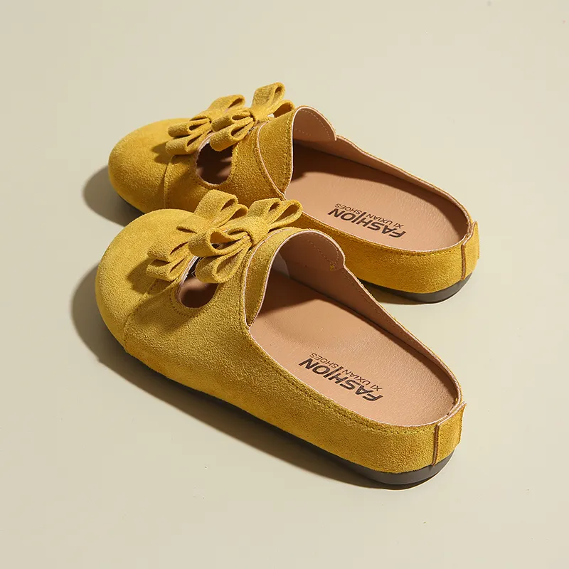 Puppytown Rubber Sole Slip Resistant Abrasion Resistant Wrap toe Slippers Women's-5