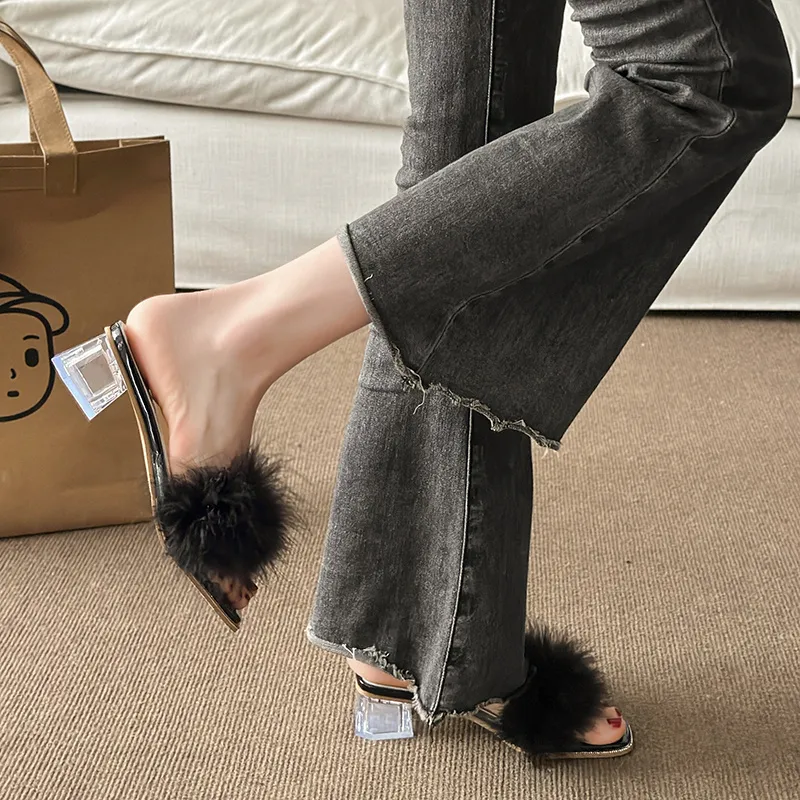Puppytown Slip Resistant Abrasion Resistant Slide Slippers Women's-6
