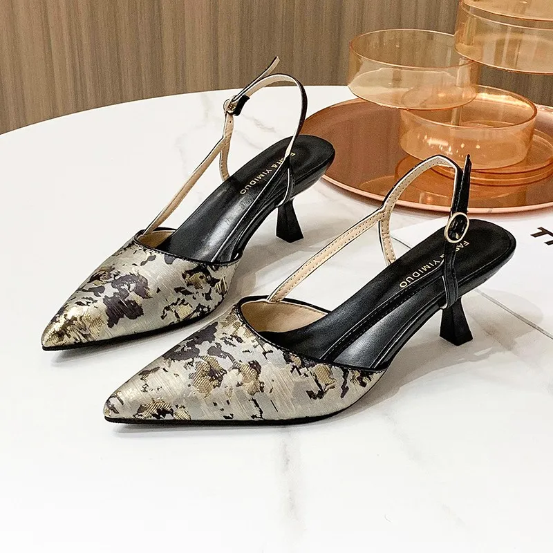 Puppytown Slim Heel High Heels Women's-5