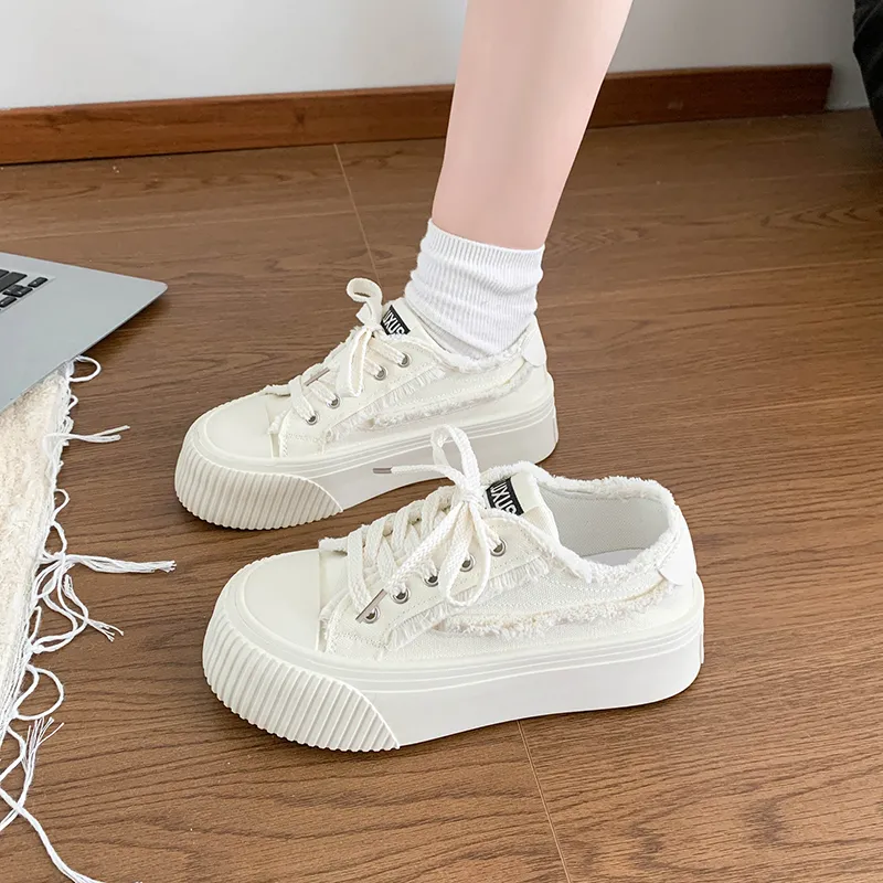 Puppytown Durable Breathable Low Top Canvas Shoes Women's-4