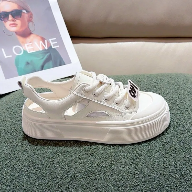 Puppytown Anti Slip Wear Resistant Low Top Skateboard Shoes Women's-1