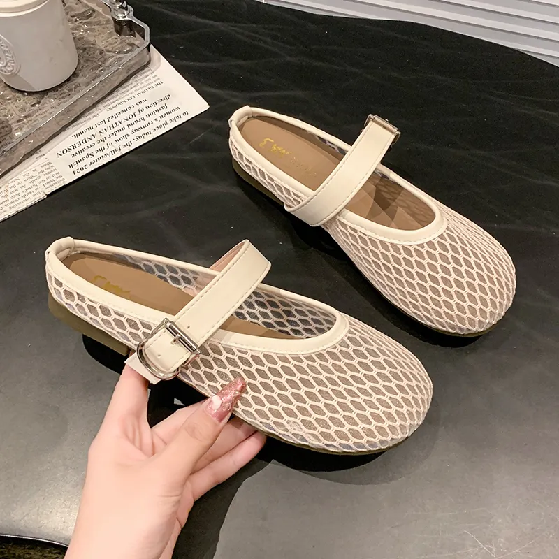 Puppytown Rubber Sole Abrasion Resistant Slip Resistant Closed Toe Slippers Women's-7