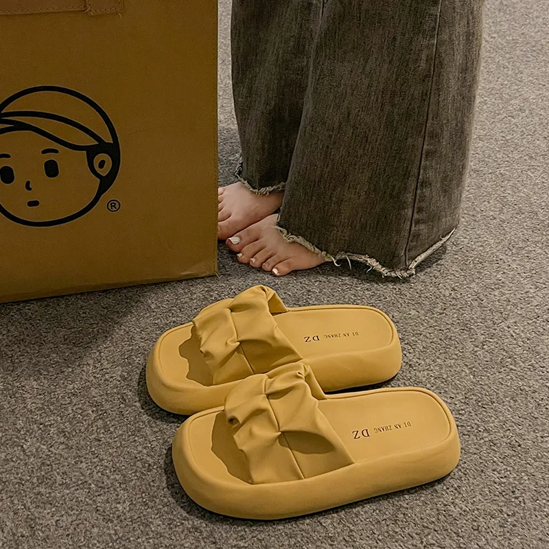 Puppytown Rubber Sole Slip Resistant Abrasion Resistant Slide Slippers Women's-6
