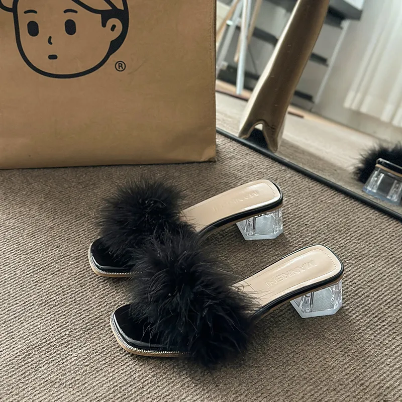 Puppytown Slip Resistant Abrasion Resistant Slide Slippers Women's-8