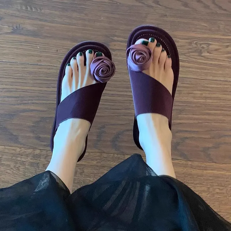 Puppytown Rubber Sole Slip Resistant Abrasion Resistant Slide Slippers Women's-2
