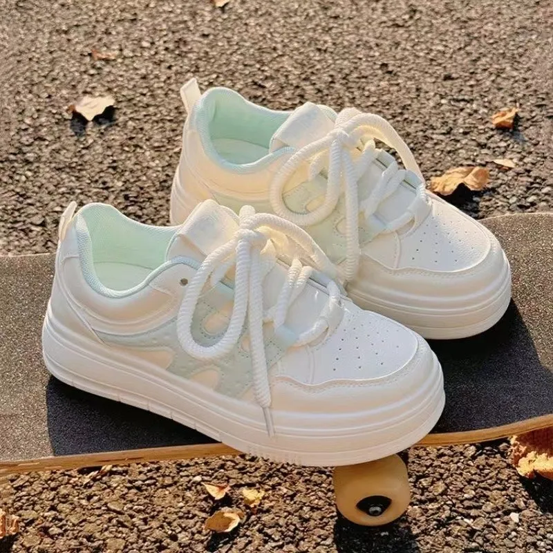 Puppytown Waterproof And Slip Resistant Low Top Skateboard Shoes Women's-4