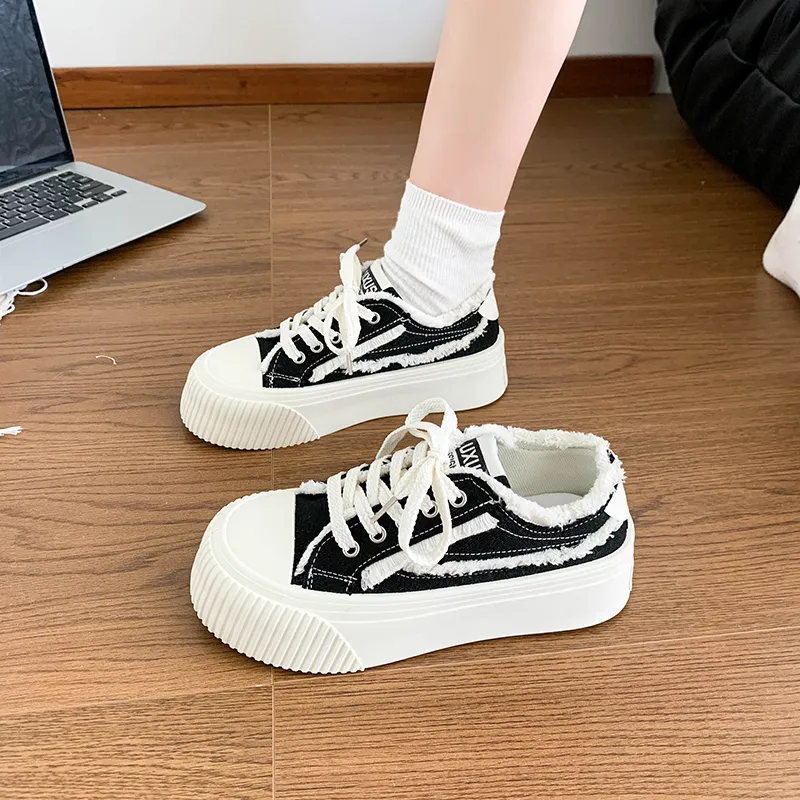 Puppytown Durable Breathable Low Top Canvas Shoes Women's-1