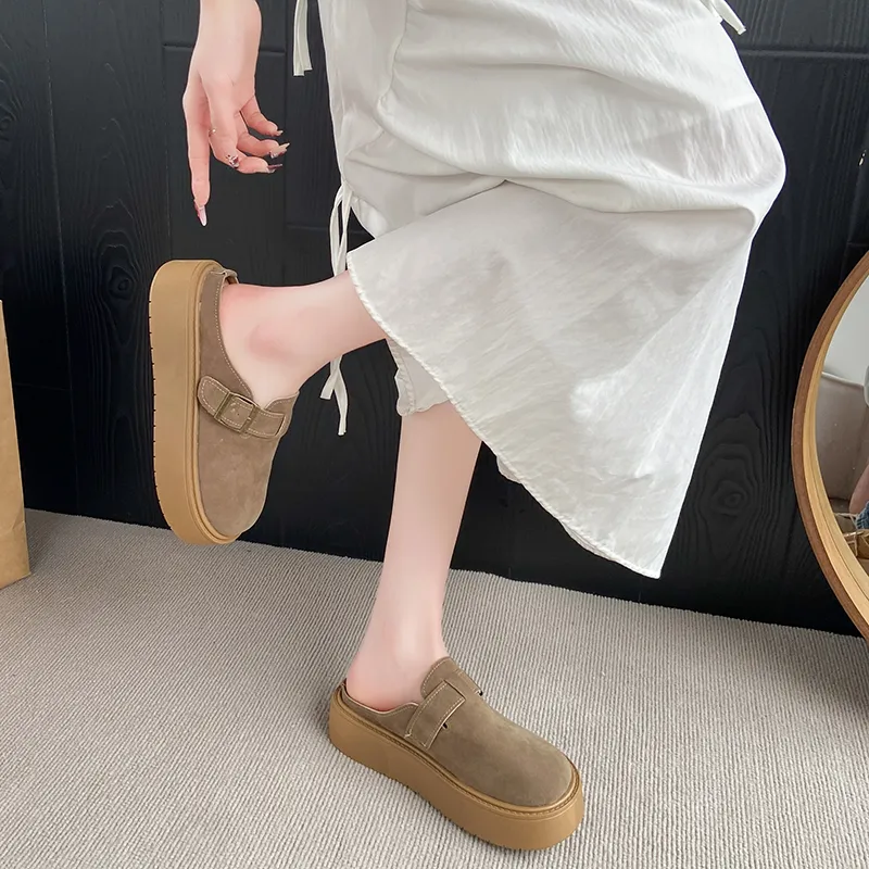 Puppytown Abrasion Resistant Slip Resistant Closed Toe Slippers Women's-10