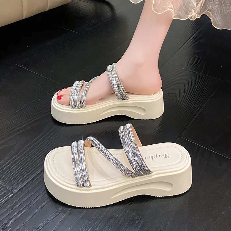 Puppytown Slip Resistant Abrasion Resistant Slide Slippers Women's-4