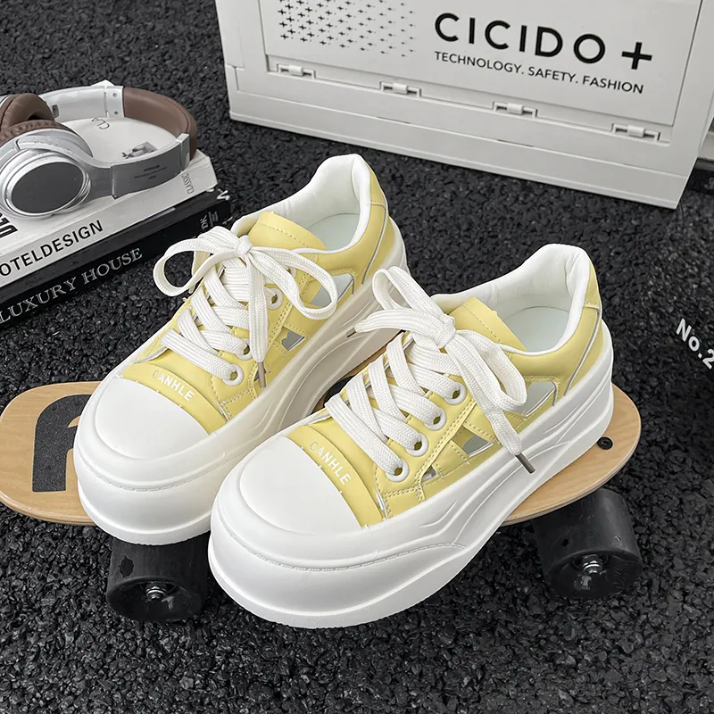 Puppytown Slip Resistant Low Top Skateboard Shoes Women's-9