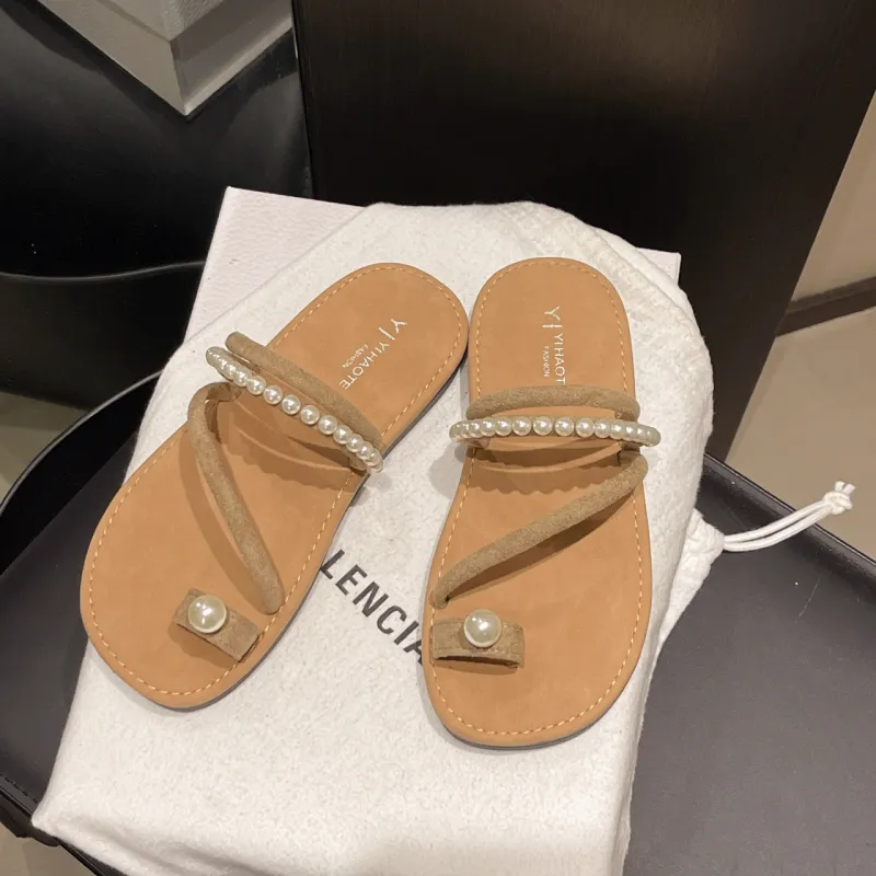 Puppytown Slip Resistant Abrasion Resistant Flip Flops Women's-14