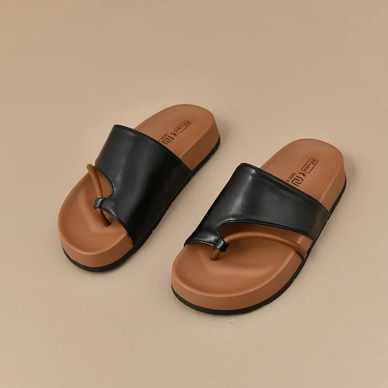 Puppytown Slip Resistant Abrasion Resistant Flip Flops Women's-1
