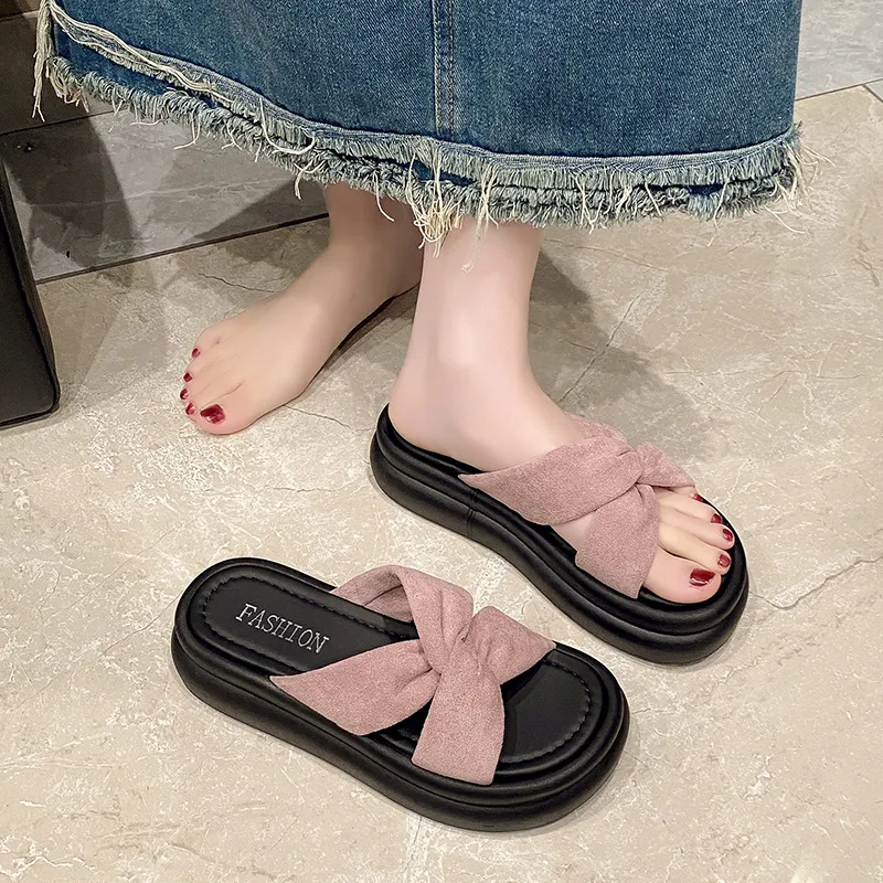 Puppytown Slip Resistant Odor Resistant Cushioning Slide Slippers Women's-7