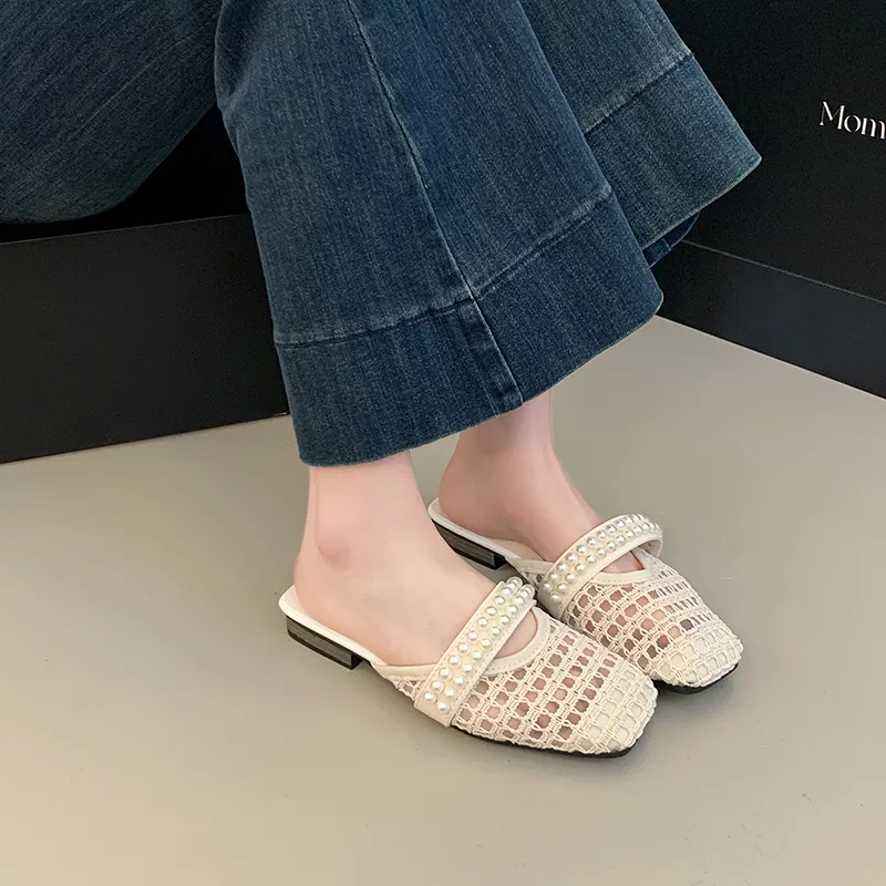 Puppytown Slip Resistant Abrasion Resistant Closed Toe Slippers Women's-7