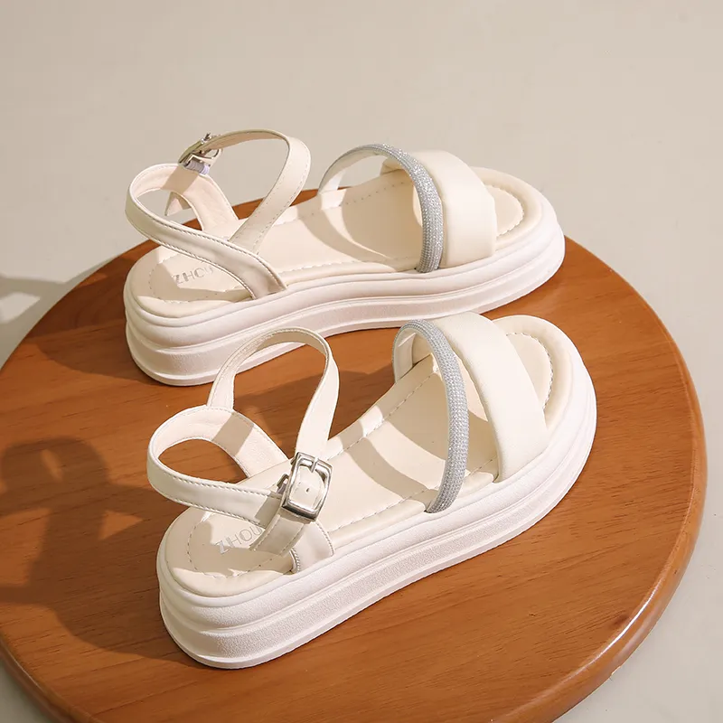 Puppytown One Strap Sandals 5cm Women's-9