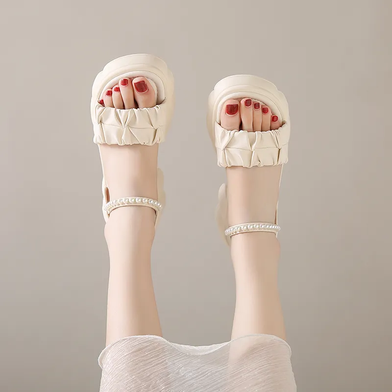 Puppytown One Strap Sandals 6cm Women's-4