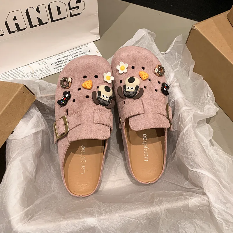 Puppytown Slip Resistant Abrasion Resistant Closed Toe Slippers Women's-20