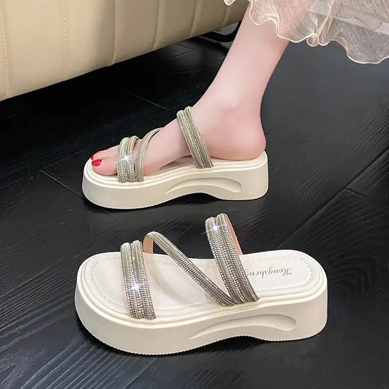 Puppytown Slip Resistant Abrasion Resistant Slide Slippers Women's-7