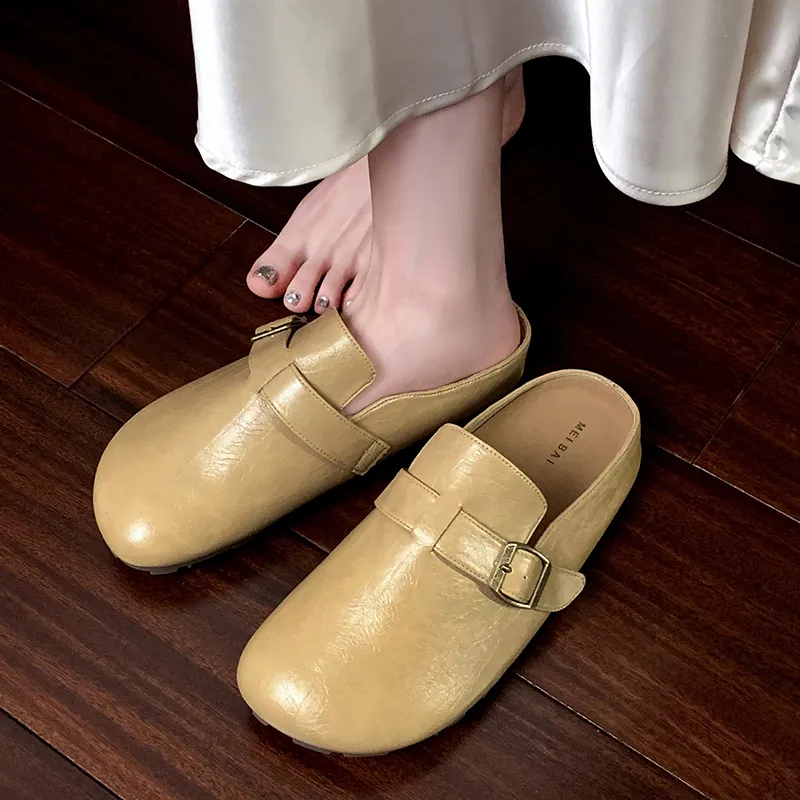 Puppytown Slip Resistant Abrasion Resistant Closed Toe Slippers Women's-8